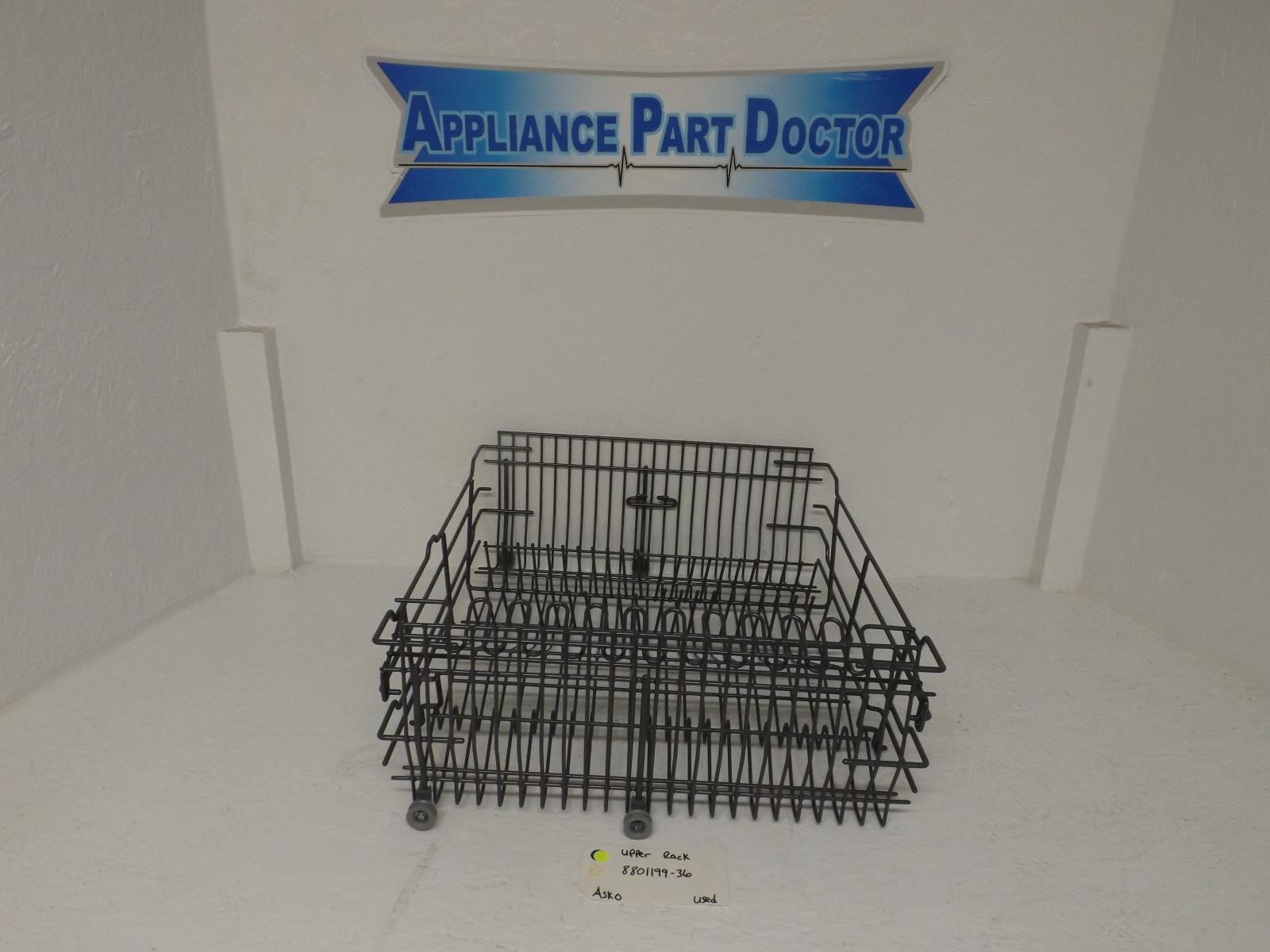 ASKO Dishwasher 8801199-36 Upper Rack Used ASKO Dishwasher 8801199-36 Upper Rack Used